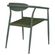 Kit 4 Cadeiras Empilhavel Isla Fratini em Aluminio Verde Assento com Trama de Corda Nautica Verde -5-